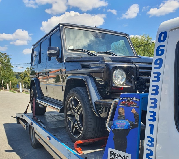 šlep automobila 1