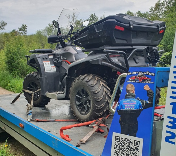 Šlep motocikala 3